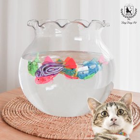 고양이 수족관 로봇 물고기 장난감 4종 세트