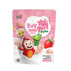 코코몽 요거팜 딸기 플러스 스낵 30g x 1개