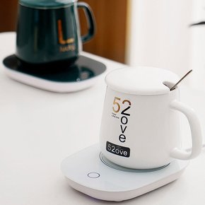 LW 보온 컵받침대 온도유지 커피 차 우유 분유 사무실 컵워머014