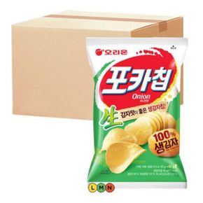 오리온 포카칩 어니언맛 생감자칩 맥주안주 66g 20봉