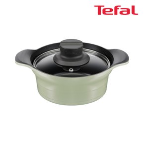 [Tefal] 테팔 인덕션 티타늄 아로마 통주물 뚝배기 18cm