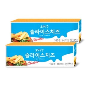 [동원냉장냉동] 소와나무 슬라이즈 치즈 총 200매 /1.8kg(100매) x2개