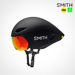 스미스 헬멧 제트스트림 TT 매트 블랙 밉스 (아시안핏패드) 코로이드 에어로 로드 철인