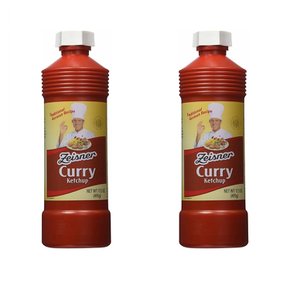 [해외직구]Zeisner Curry Ketchup 자이스너 커리 케첩 17.5oz(496g) 2팩