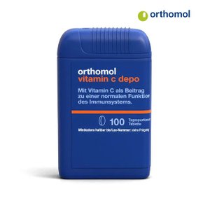 [해외직구] [orthomol] 독일 오쏘몰비타민 C데포 100정