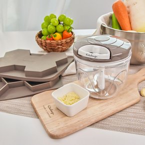 마늘 야채 다지기 쵸코 대형 + 실리콘 냉동밥 용기 고기 보관팩 뚜껑포함