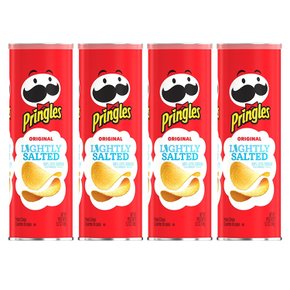 [해외직구]프링글스 오리지널 라이트 솔티드 감자칩 149g 4팩/ Pringles Original Lightly Salted Potato Chips 5.2oz
