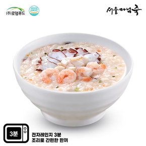 [DO903][서울마님죽]엄마의맛! 든든한 아침식사 해물죽500gx3봉