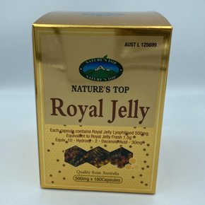 호주 네이쳐스탑 로얄젤리 Royal Jelly 500mg 180정