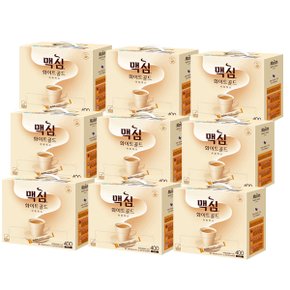 동서식품 맥심 화이트골드 400개 9박스 커피믹스 무지방우유함유 자일로스