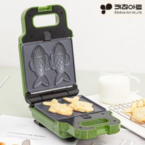 키친아트 와플메이커 크로플 가정용 간식 붕어빵기계 분리형 스낵 전기와플팬