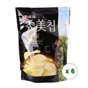 농심 수미칩 오리지널 85g 6봉 / 감자 포테이토 스낵 과자