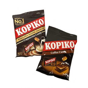 [해외직구] Kopiko  Kopiko  커피와  카푸치노  캔디  콤보  팩.  119.9g  120g