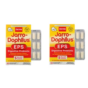 1+1 자로우포뮬라 프로바이오틱 50억 Jarro-Dophilus EPS 소화촉진 베지 캡슐 60정