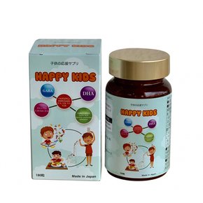 HAPPY KIDS(해피 키즈) 어린이용 보충제 요구르트 맛[1개월분180알국내 생산]