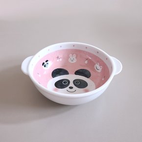 나고미도자기 캐릭터 핑크팬더 대접 국그릇 일본 도자기 식기