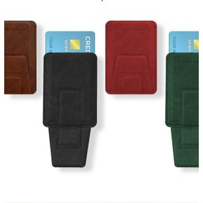 아이폰 갤럭시 전기종가능 로어 마그네틱 카드 수납 포켓 지갑 강력한접착 거치기능