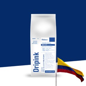 콜롬비아 슈프리모 원두커피 500g(커피콩홀빈)