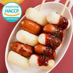 [HACCP] 웰굿만들어먹는 왕소떡 세트 1.5kg(500gX3,꼬치,소스)