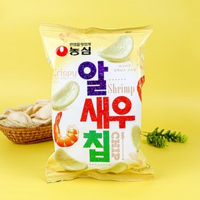 농심 알새우칩 68g / 과자 간식 스낵 안주