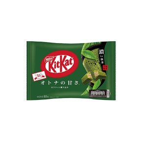 네슬레 킷캣 일본 초콜릿 미니 진한 녹차 10개입 x 3봉