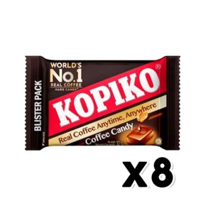 코피코 커피맛캔디 블리스터팩 사탕간식 32g x 8개