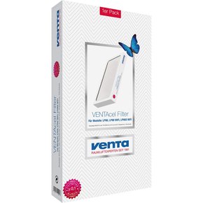 벤타 LP60 LPH60 공기청정기 필터 Venta 2220100 VENTAcel Filter White