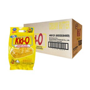 키드오(Kid-O) 크리미버터향크래커645g(43입) x 6봉(1박스)