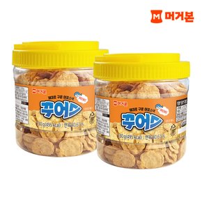 가공안주류 스낵 튀각 꾸이 꾸어스 미니 130g 2통