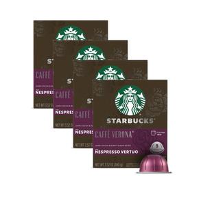 [해외직구] Starbucks 스타벅스 네스프레소 버츄오캡슐 카페베로나 스벅커피 8입 4팩
