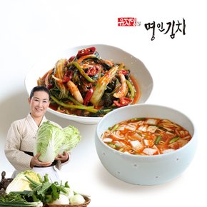 [식품명인 유정임] 열무얼갈이2kg+나박김치1kg