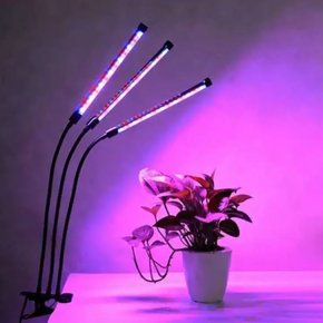 LED 식물등 식물조명 생장등 전구 3헤드 STP033L