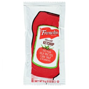 [해외직구]프렌치 토마토 케첩 싱글 패킷 9g 1000입/ French`s Tomato Ketchup Single Serve Packets 320oz