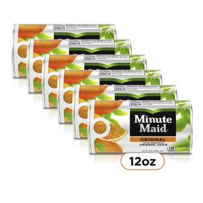 [해외직구] Minute Maid 미닛메이드 오리지널 오렌지 과일 주스 캔 355ml 6캔
