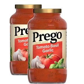 [해외직구] Prego 프레고 바질 앤 갈릭 토마토 소스 680g 2팩