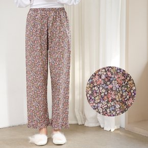 꽃무늬 여성 잠옷 바지 예쁜 홈웨어 파자마 AP7/9-186