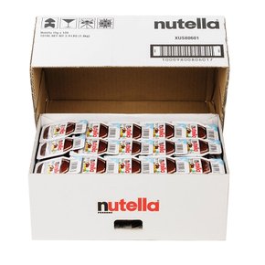 [해외직구] Nutella 누텔라 헤이즐럿 초콜릿 미니 스프레드 15g 120입 chocolate hazelnut spread mini 0.52oz 120ct
