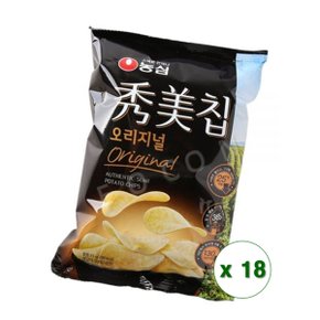 농심 수미칩 오리지널 55g 16봉 / 감자 포테이토 스낵 과자