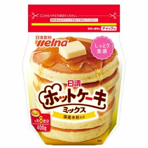 닛신 제분 베르나 팬케이크 믹스 (국산 쌀가루 포함) 400g (약 8조각)