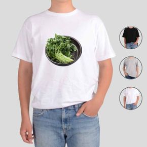 티셔츠 남성티셔츠 남자티셔츠 아토가토 참나물 야채 채소종류 먹거리 1
