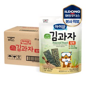 아이얌 김과자 참깨 1box - 10개입 (20g×10개)