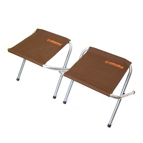 BBQ 체어 2개 SET / 캠핑 접이식 화로대 바베큐 의자