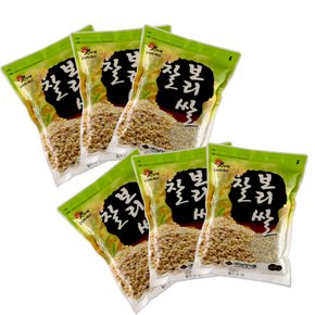 [2023년산/무료배송]찰보리쌀(800gx6봉/4.8kg)