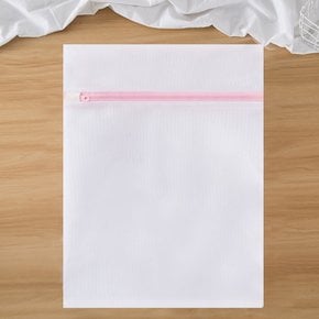 고급 사각 세탁망 50x60 핑크 빨래망 아기 속옷 세탁기