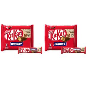 [해외직구] KitKat 킷캣 청키 밀크 초콜릿 바 40g 4개입 2팩