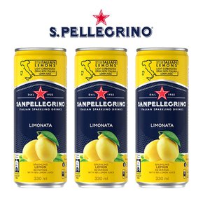 산펠레그리노 리모나타 레몬 과즙탄산 330ml x 16캔
