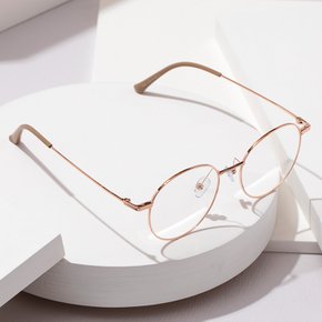 [최초판매가 : 35,000원] RECLOW E560 ROSE GOLD GLASS 안경