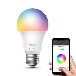 [본사직영] 티피링크 Tapo L530E 스마트 멀티컬러 전구 LED 조명 IoT 구글홈 E26소켓