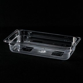 PC밧드 1/3 2인치 투명 보관 용기 반찬통 냉장고정리