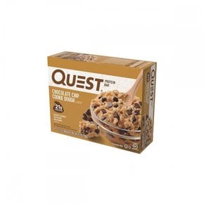 Quest Nutrition퀘스트뉴트리션  프로틴  단백질  바  초콜릿  칩  쿠키  60G  X  4개입